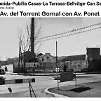 l'Hospitalet de Ll. Av. Torrent Gornal - Av. Ponent (Barcelona)