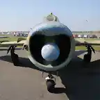 Morro de un Mikoyan-Gurevich MiG-17