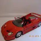 estatico 1-24 Ferrari  F50 cabrio Rojo