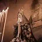 Paso de la Virgen Dolorosa.