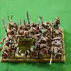 Lanceros skaven frontal