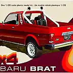 AMT Subaru Brat 4x4