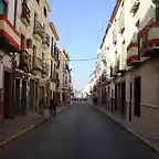 001, la calle desierta