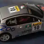 Peugeot 206 Panizzi rally Montecarlo 2000/2