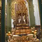 CORDOBA.LA MEZQUITA.INTERIOR.CAPILLA DE SANTA TERESA.cUSTODIA DE PEDRO DE ARFE DE 1518