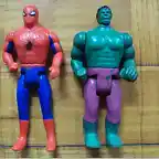 Hulk y Spiderman