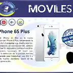 iphone 6s plus arribaa 64gb