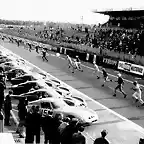 1963 depart type le Mans pour la derniere fois au tour