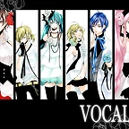 Konachan.com - 82246 flowers gumi hat hatsune_miku kagamine_len kagamine_rin kaito kamui_gakupo megurine_luka meiko thighhighs twintails vocaloid