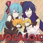 Konachan.com - 89997 hatsune_miku kagamine_len kagamine_rin kaito vocaloid