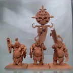 Ogros de Khorne Grupo de Mando