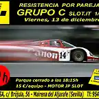 Cartel grupo C RESISTENCIA 3H