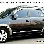 embellecedor cromado paso ruedas.KK-CMAC-04.Hi-motors