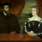 Carlos V y su esposa