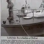Lanchas Recicladas a Chiloe