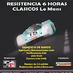 Resis 6h Clasicos Le Mans ZaSlot Zamora 19-03-2022