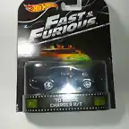 70 DODGE CHARGER RT RETRO ENTERTAINMENT SERIES (NEGRO) FAST&FURIOUS