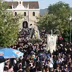 en la procesion de la tarde