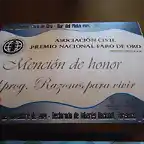 Diploma de Razones Faro