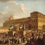 Festa davanti al Palazzo del Quirinale (1767) Antonio Cioci