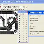 Circuito 250 150 Velocidad a