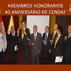 Miembros Honorarios del CENDAF