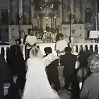 Boda en el desaparecido templo