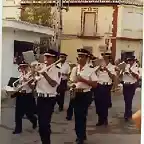 Desfile en el I Certamen de Bandas de Churriana