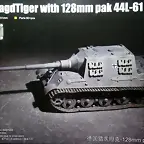 Trumpeter - Sd.Kfz.186 JagdTiger 128mm pak 44L-61 - 1-72