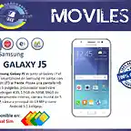 galaxy j5 arriba