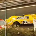 Ferrari 512 crash Daytona