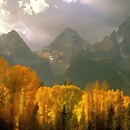 Fall in the Tetons, Wyoming