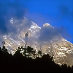 Fair Weather at Sunrise, Nepal