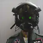 Casco de piloto de un F-35