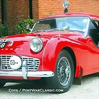 Triumph TR3 rally
