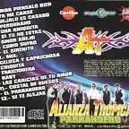 Alianza Tropikal - Parrandero (2012) Trasera