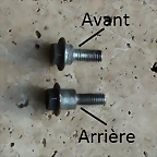Tornillos guardabarros
