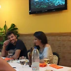 Hugo y Mara en la cena 11