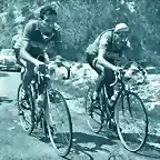 1955 - Tour. 11? etapa, 5 Kubler fuerza el ritmo y solo le sigue Geminiani