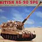 Trumpeter - British As-90 SPG - 1-72