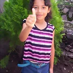 Una vecinita muy querida por mi familia
