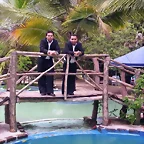 Aqui estoy con mi hermano Daniel en chalchuapa..