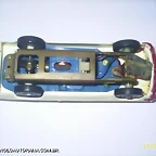 Ford Mustang Blanco interior azul chasis latn 3