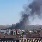 Incendio en Avda Barcelona