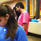 Hugo y Mar?a en McDonald's 19-6-2012