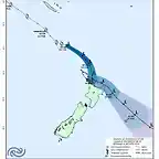 cyclone gabrielle track map