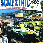 Poster Scalextric 1a Carrera 1965