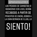 Marhaya Guerrer IG Stories 18-12-2018