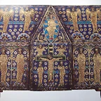 arqueta relicario,1185-1195, Limoges. Museo de la Colegiata de San Isidoro de Le?n