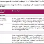 NAO Equipment Plan